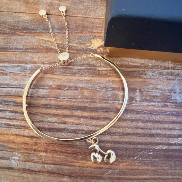 COACH slider cherry bangle bracelet New - Picture 3 of 14